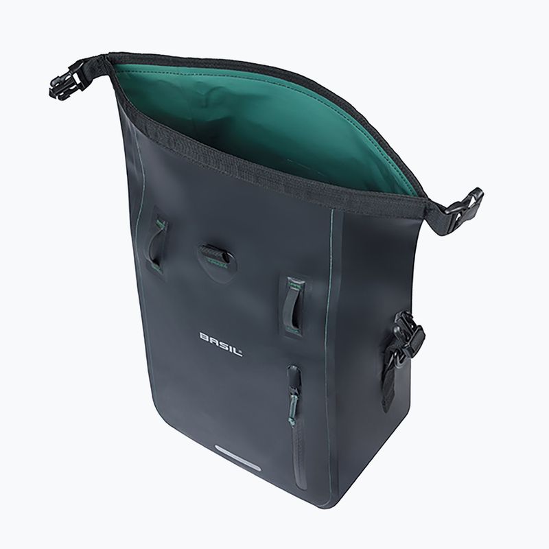 Geantă de bicicletă Basil Rivo M Single Bag MIK Hooks 12-15 l black 3