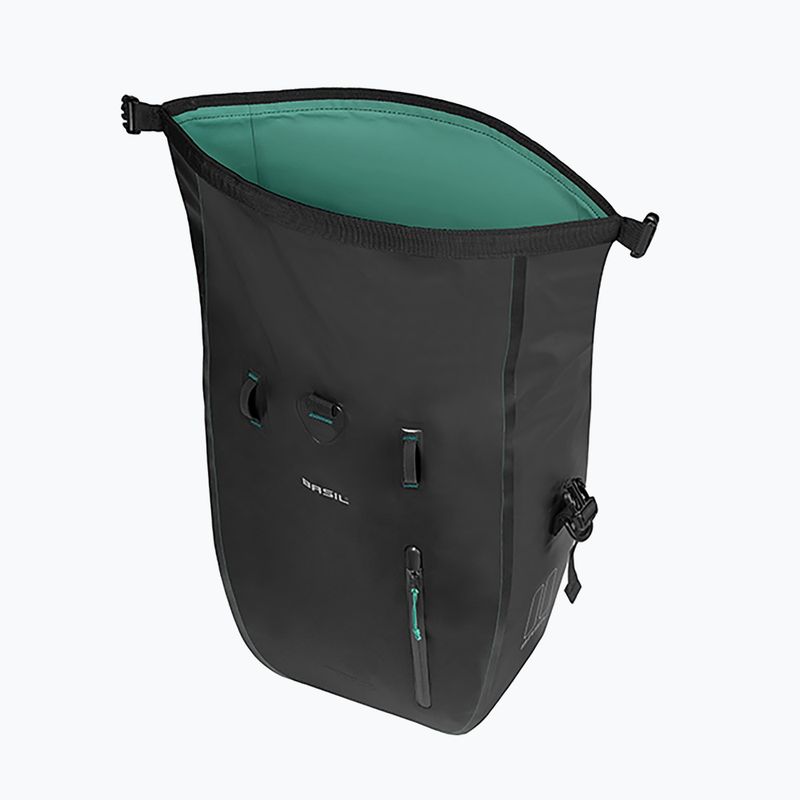 Geantă de bicicletă Basil Rivo L Single Bag MIK Hooks 31 l black 4