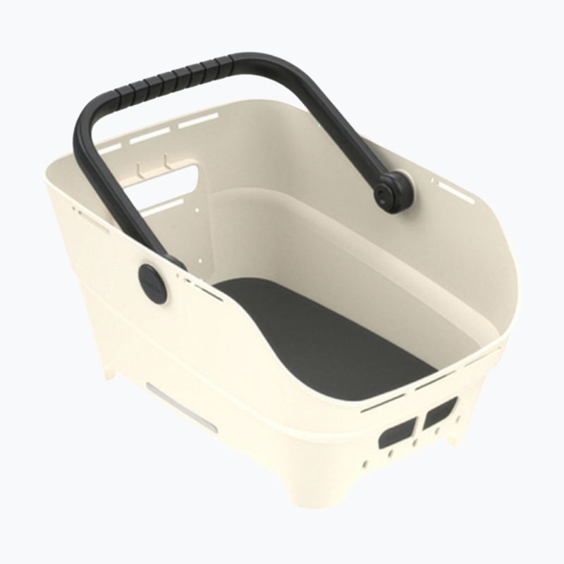 Coș de bicicletă spate Basil Cento Neo MIK off white 2