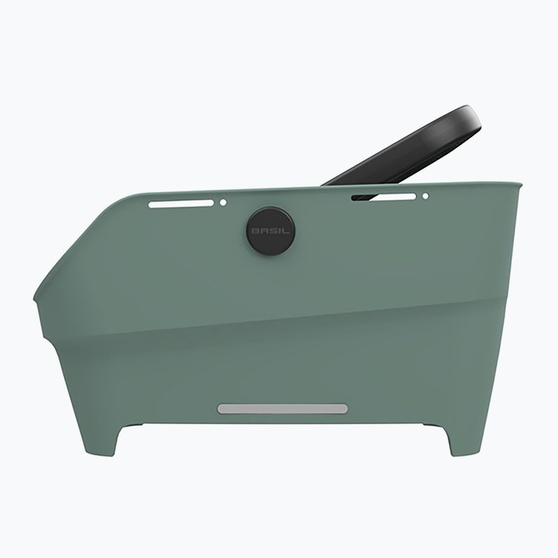 Coș de bicicletă spate Basil Cento Neo MIK silvergreen 3