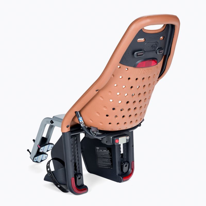 Scaun de bicicletă spate pentru cadru Thule Yepp Maxi maro 12020236 3