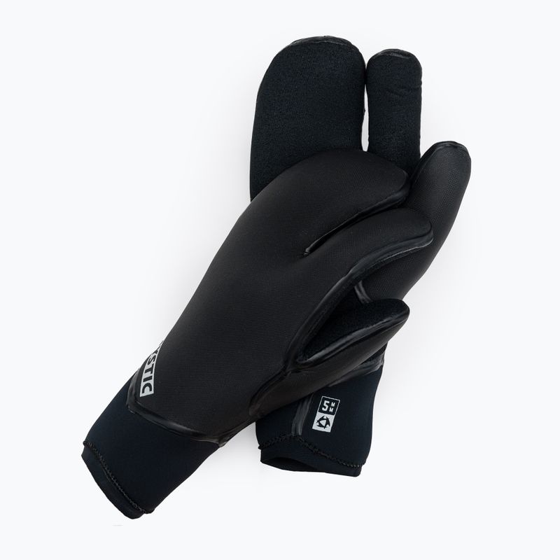 Mystic Supreme 5 mm mănuși de neopren negru Lobster negru 35415.200045