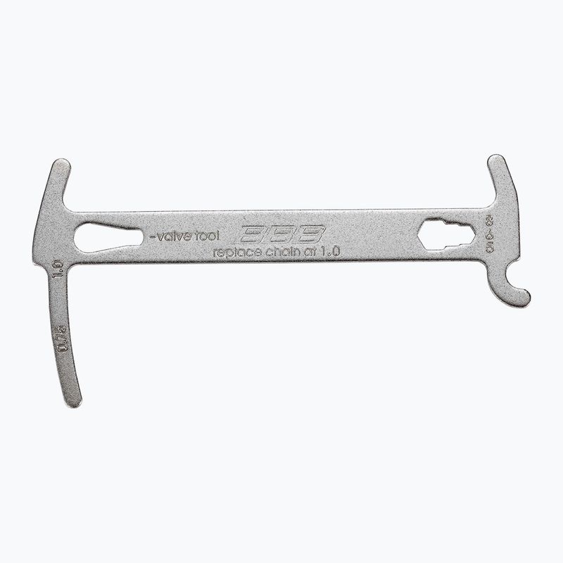 Indicator pentru lanț BBB Cycling Chainchecker With Chain Hook silver 2