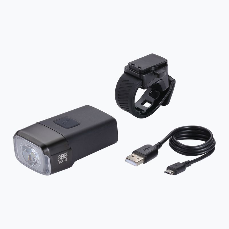 Lampă de bicicletă față  BBB Cycling NanoStrike 600 black 8