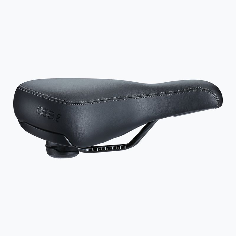 Șa de bicicletă BBB Cycling SoftShape Relaxed Anatomic 205 mm black 2