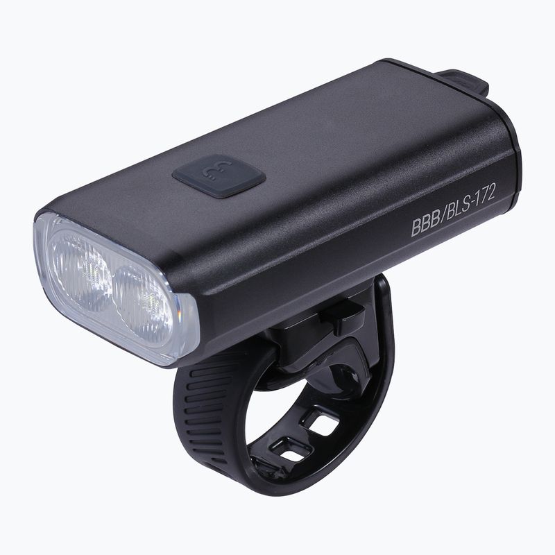 Lampă de bicicletă față BBB Cycling StrikeDuo 1600 black