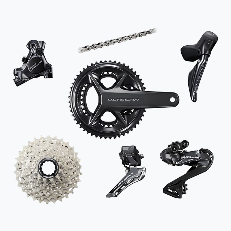 Set de componente Shimano R8170 Ultegra Di2 frână disc 165mm/52x36T/11-34