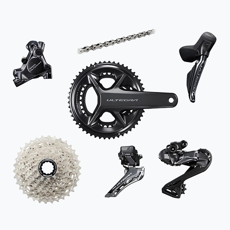 Set de componente Shimano R8170 Ultegra Di2 frână disc 170mm/50x34T/11-34