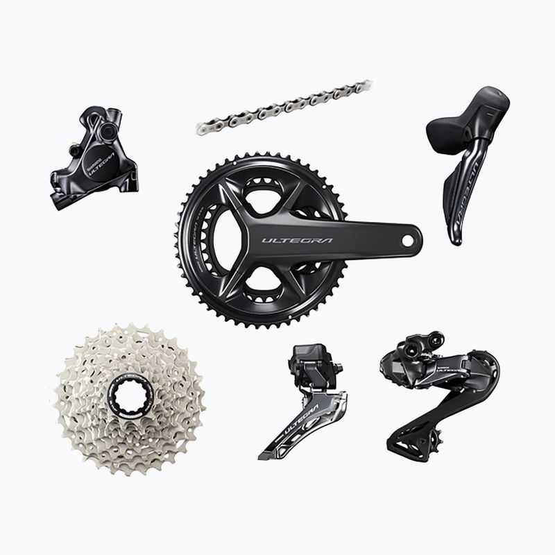 Set de componente Shimano R8170 Ultegra Di2 175 frâne pe disc 52x36T/11-34