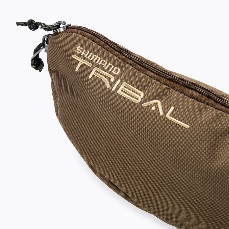 Husă pentru undițe Shimano Tribal Tactical maro SHTXL12 5