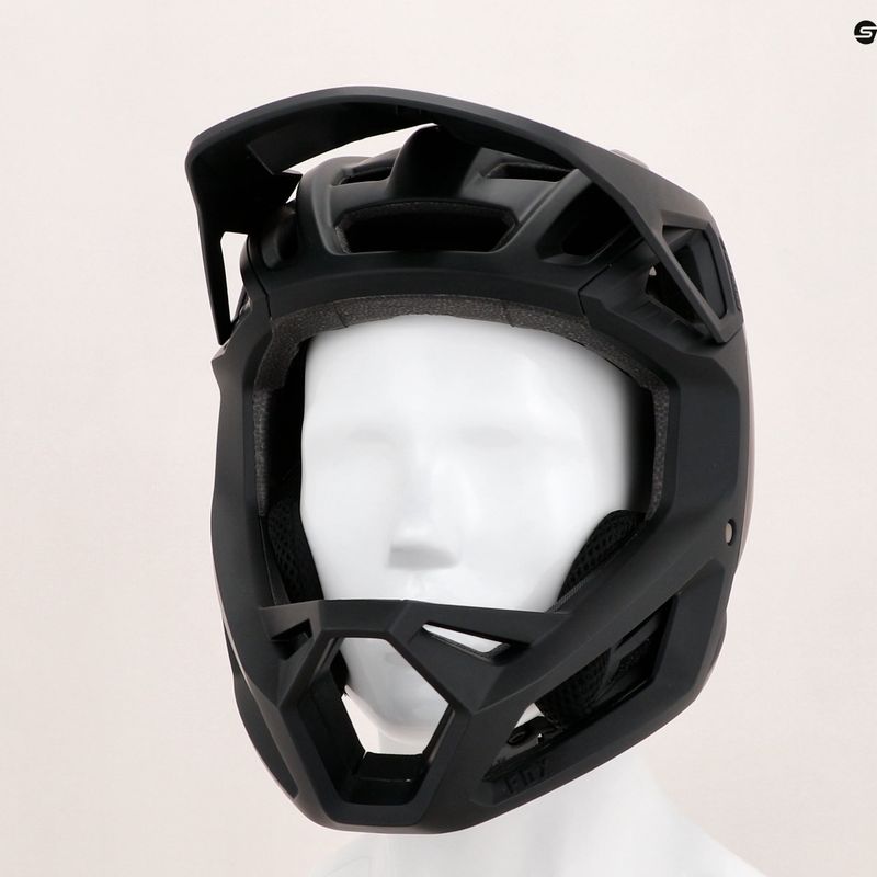 Cască de bicicletă Fox Racing Proframe negru mat 15