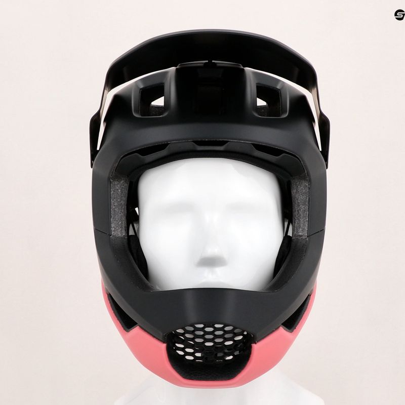 Cască de bicicletă POC Otocon negru uraniu/coral amolitic mat 7