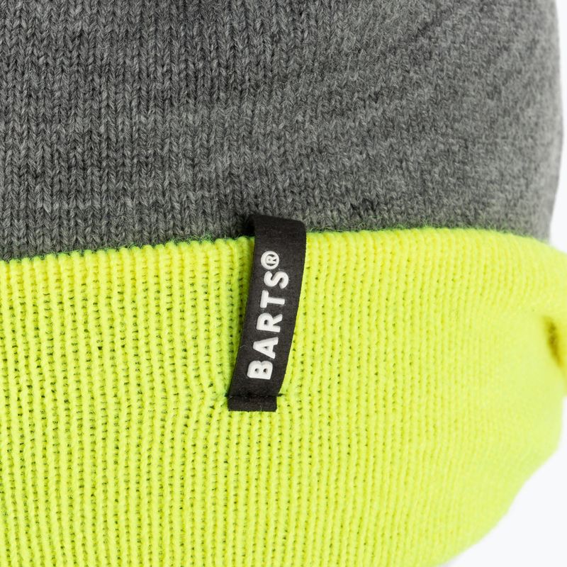 Pălărie de iarnă pentru copii BARTS Eclipse fluorescent yellow 5