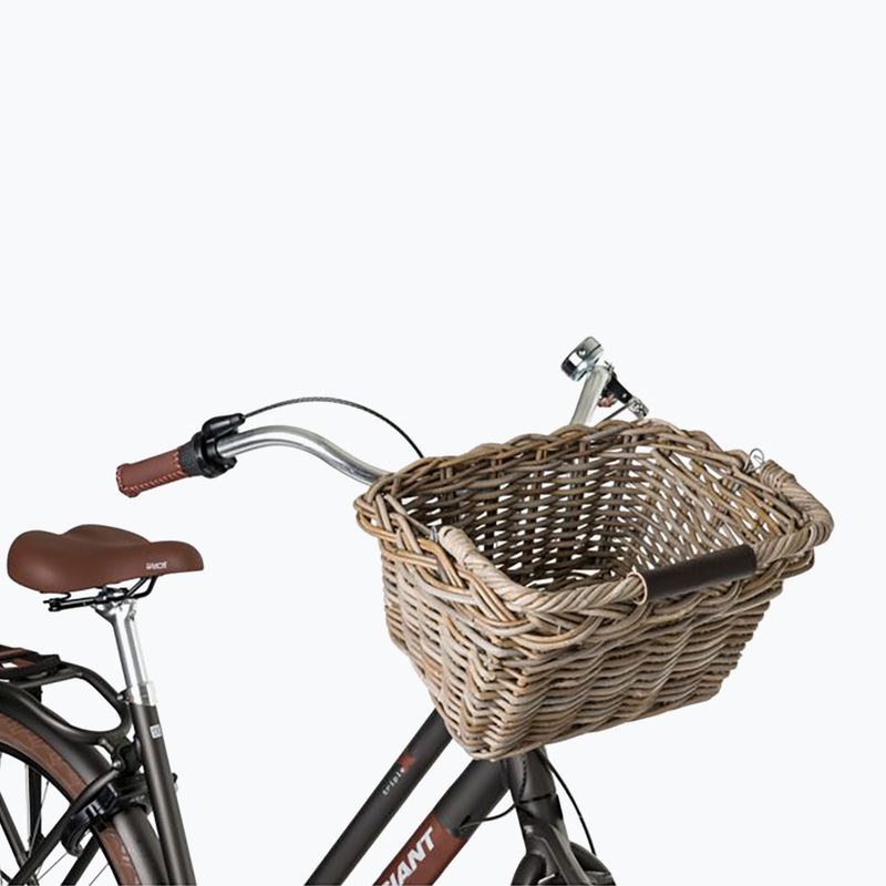 Coș de bicicletă spate FastRider Elif Rattan Bike Basket 16 l naturel 4