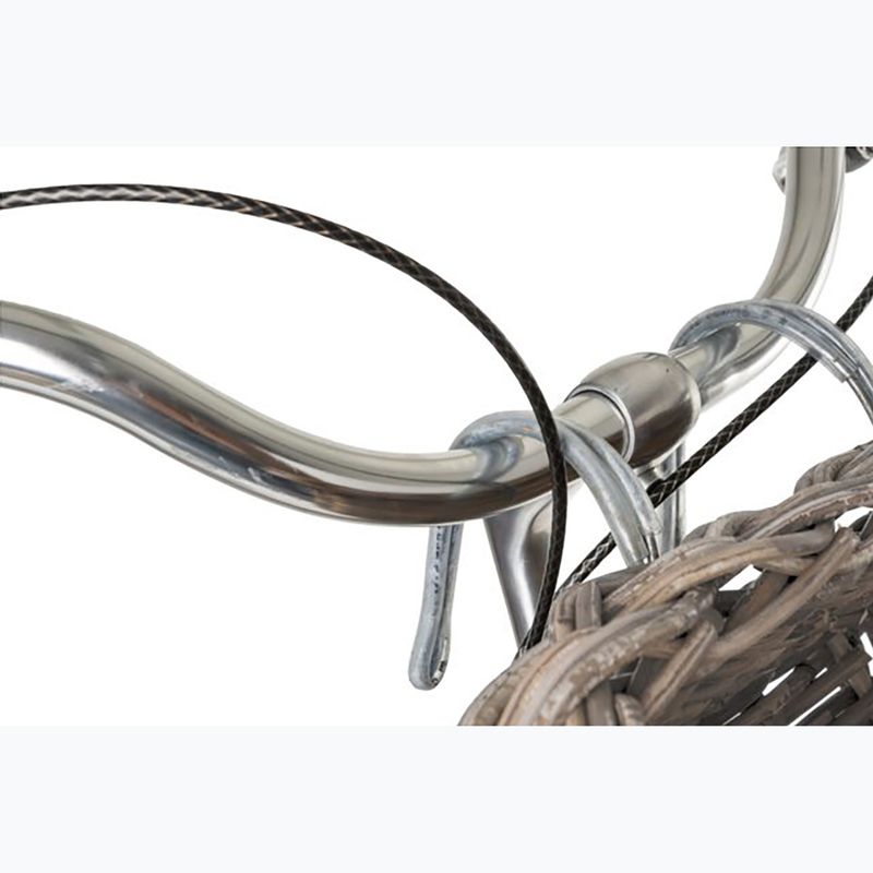Coș de bicicletă spate FastRider Elif Rattan Bike Basket 16 l naturel 5