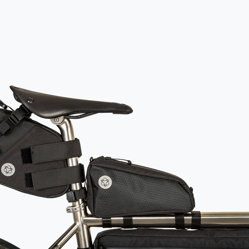 Geantă de bicicletă pentru cadru AGU Venture Top-Tube Frame Bag 0,7 l black 5