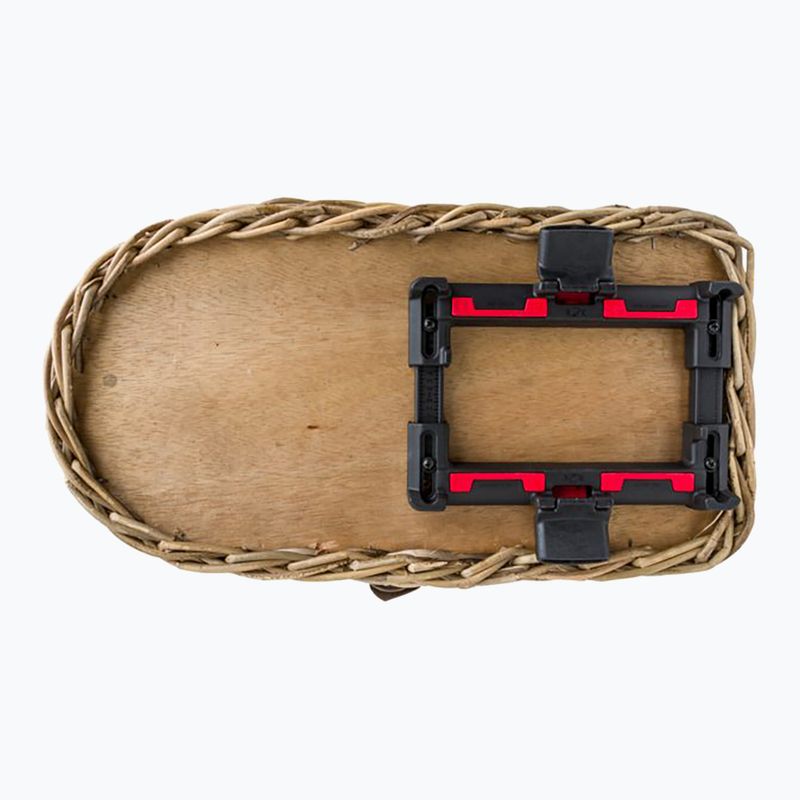 Coș de bicicletă spate FastRider Jale Rattan Dog Bike Basket Klickfix 57 l naturel 3