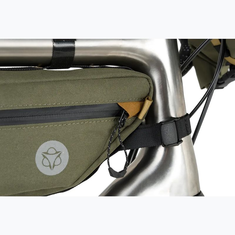 Geantă de bicicletă pentru cadru AGU Venture Tube Frame Bag S 3 l army green 7