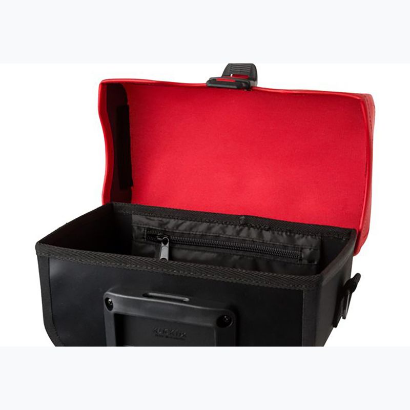 Geantă de bicicletă pentru ghidon AGU Clean Handlebar Bag Klickfix M 5 l red 4