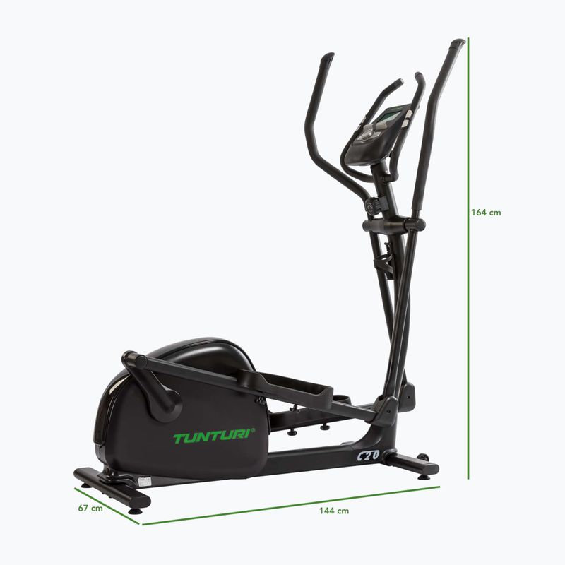 Bicicletă eliptică Tunturi Crosstrainer Competence C20-R black 2