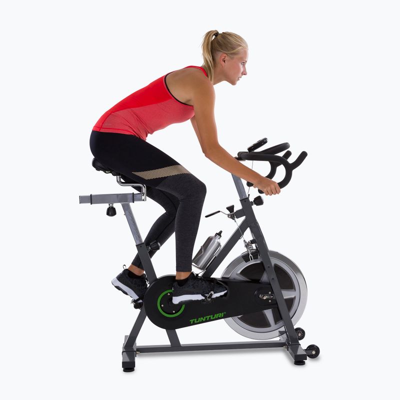 Bicicletă staționară  Tunturi Cardio Fit S30 black 12