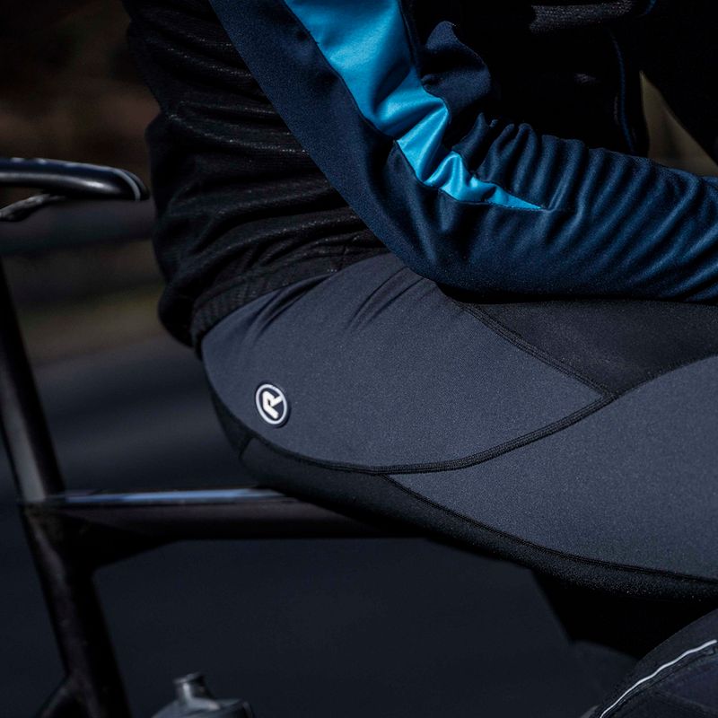 Pantaloni de ciclism pentru bărbați Rogelli Artico Bib Tight black 7