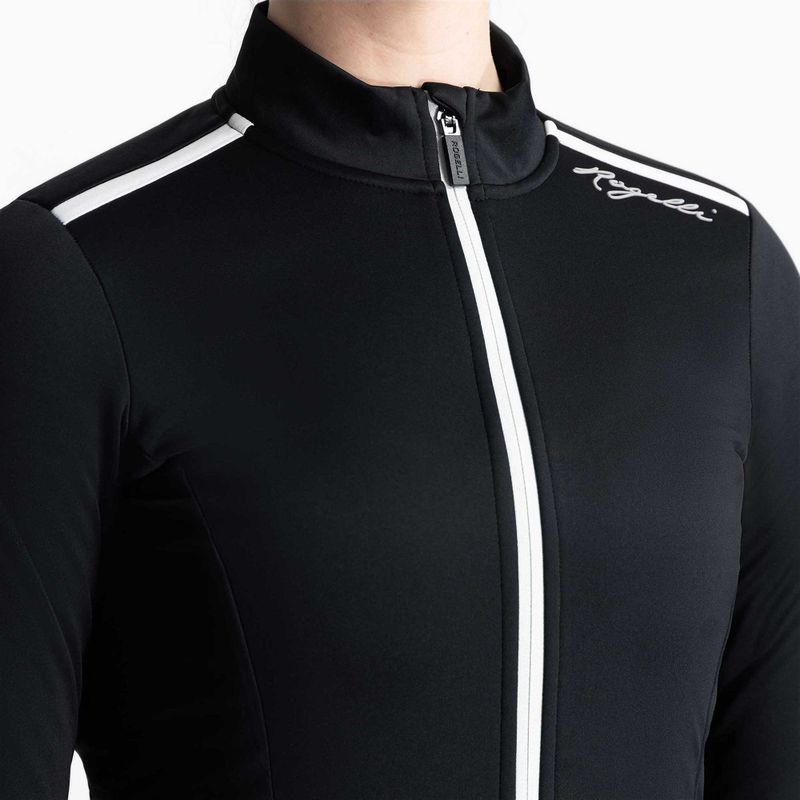 Geacă de ciclism pentru femei Rogelli Pesara Winter W black/white 4