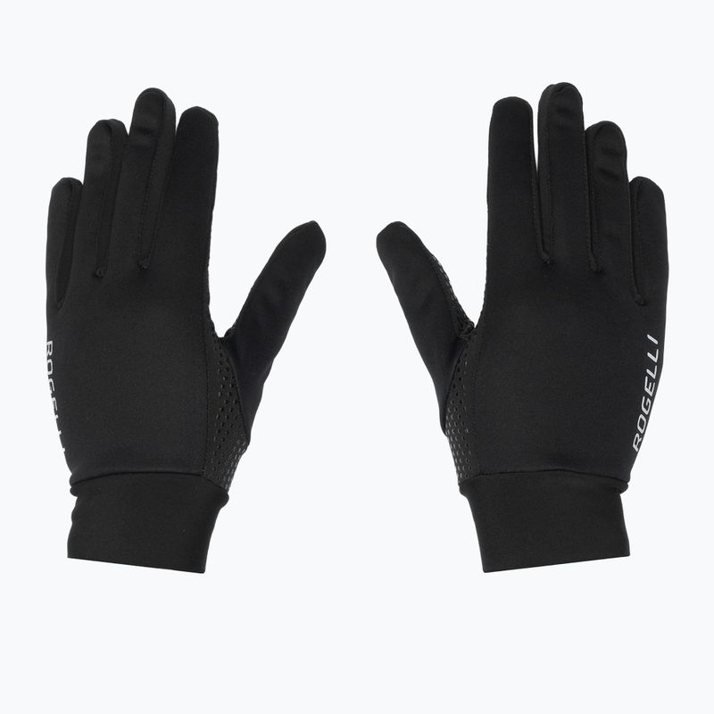 Mănuși de ciclism pentru femei Rogelli Laval Mid Season LW Windproof black 2