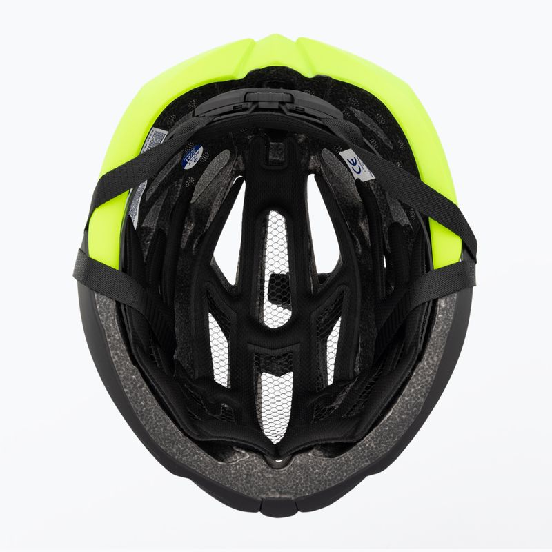 Cască de bicicletă Rogelli Tecta negru/fluor 5