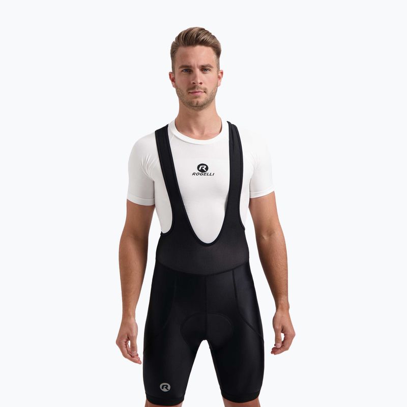 Rogelli Core Bib Short pantaloni scurți de ciclism pentru bărbați negru