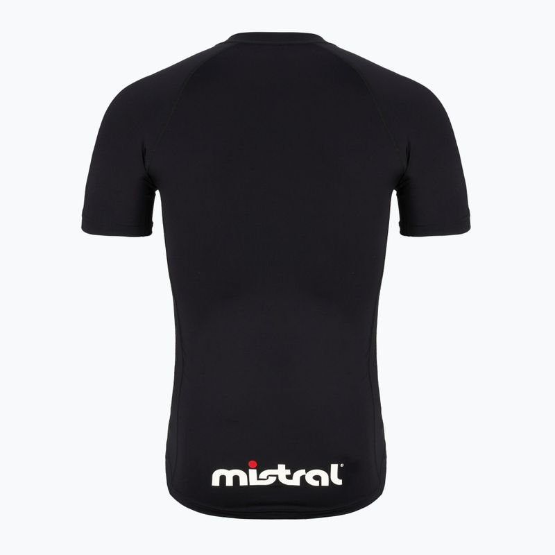 Tricou de înot pentru bărbați Mistral Orlando Lycra black 5