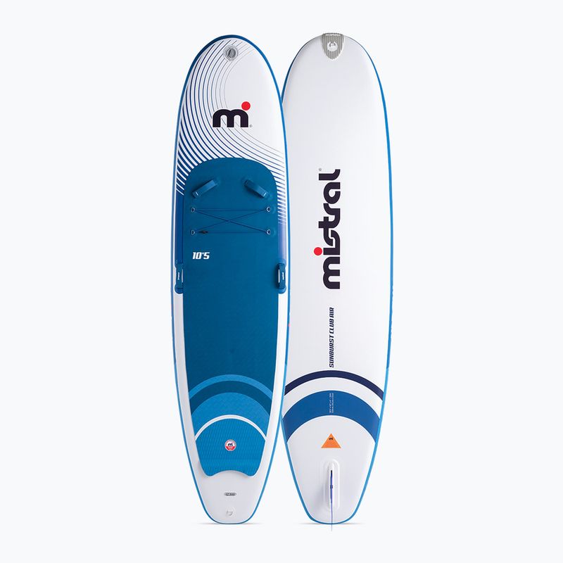 Placă SUP Mistral Sunburst Club Air 10'5  blue/white 2