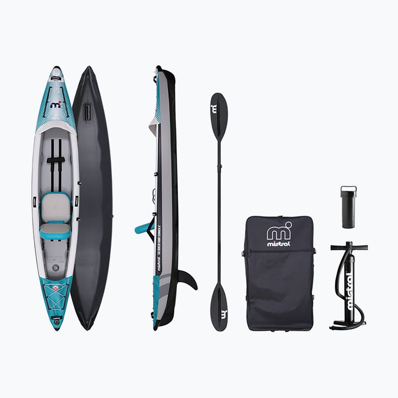Caiac gonflabil pentru 1-persoană Mistral Slider Air Single 12'6" 376 cm