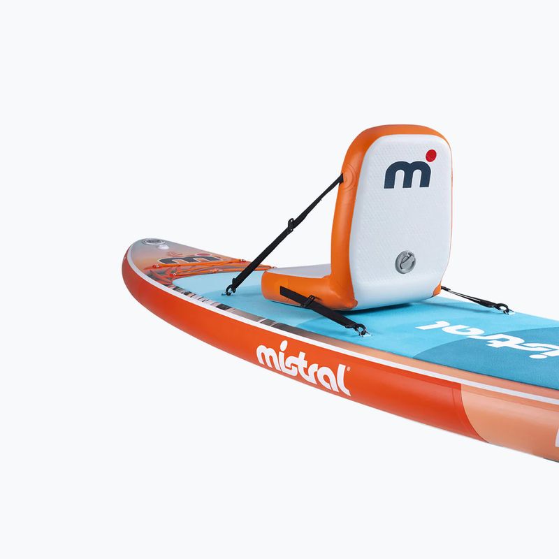 Scaun de caiac pentru placă SUP Mistral Kayak Seat Inflatable orange 4