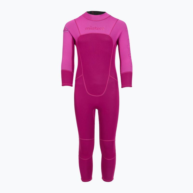 Costum de înot pentru copii Mistral Breeze 76 2,5/2mm Kids Suit pink 2