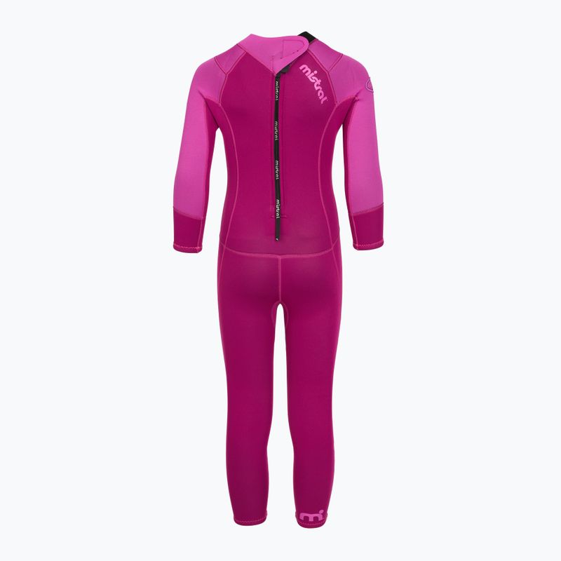 Costum de înot pentru copii Mistral Breeze 76 2,5/2mm Kids Suit pink 3