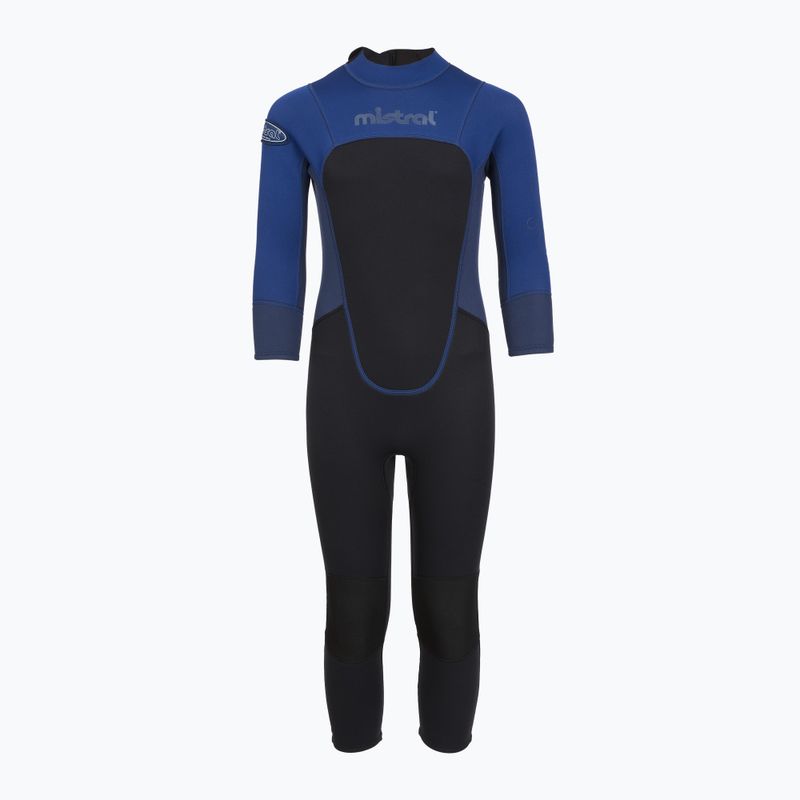 Costum de înot pentru copii Mistral Breeze 76 2,5/2mm Kids Suit black/blue 2
