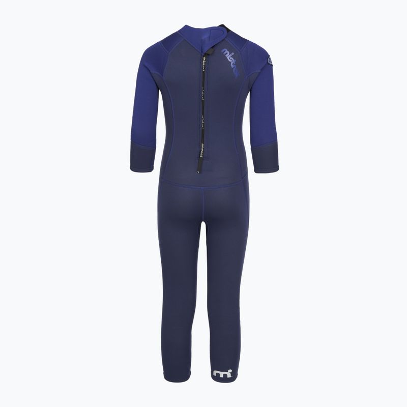 Costum de înot pentru copii Mistral Breeze 76 2,5/2mm Kids Suit blue 3