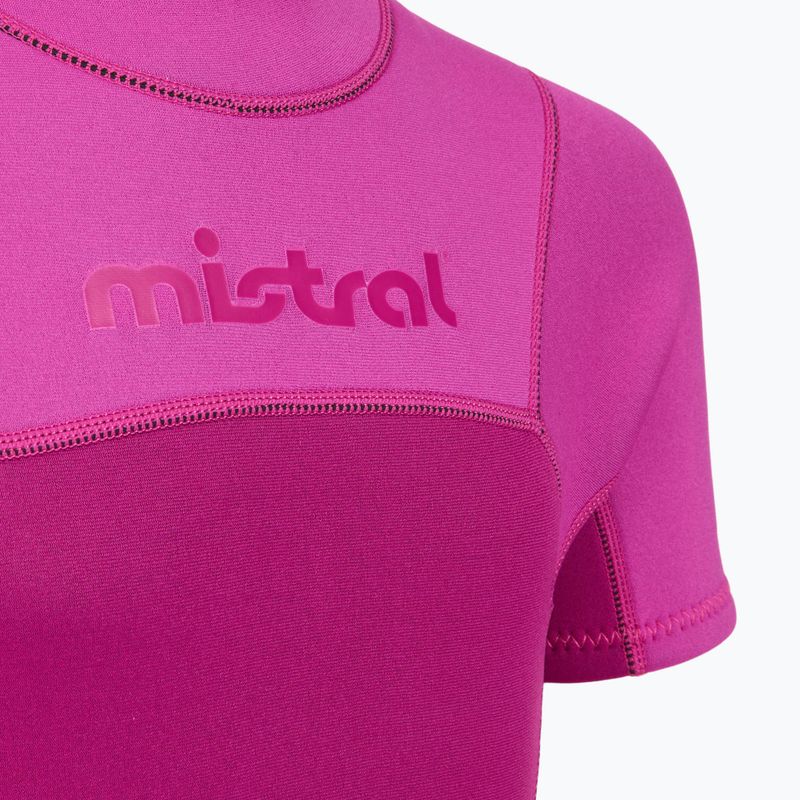 Costum de înot pentru copii Mistral Breeze 76 2,5/2mm Kids Shorty pink 4