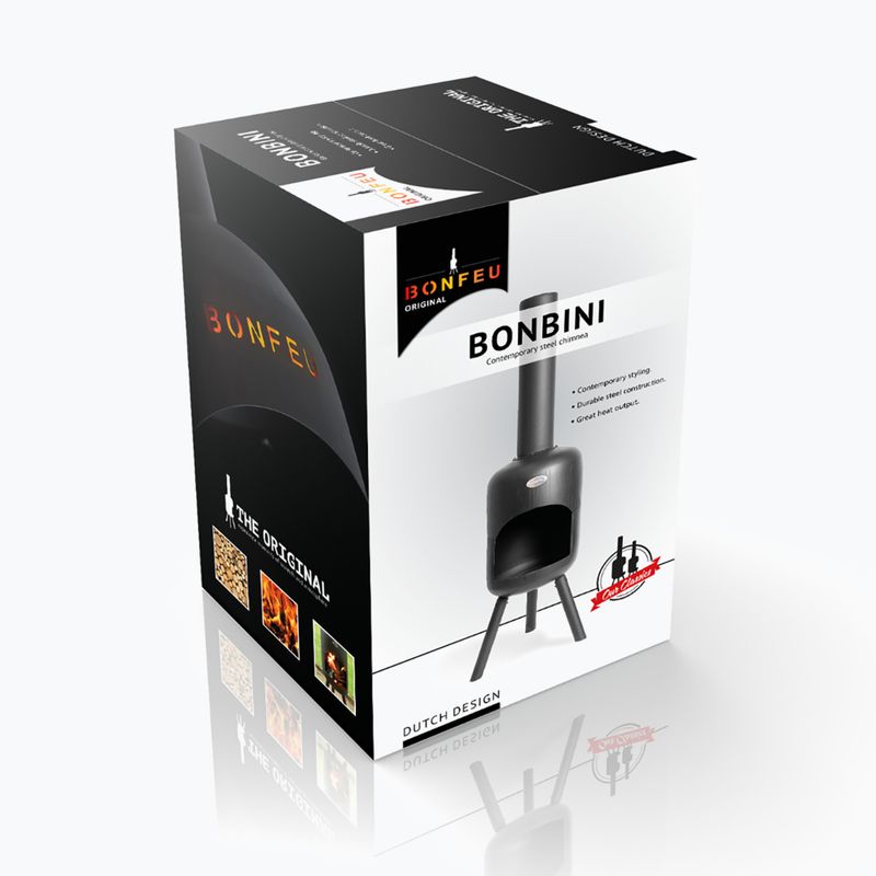 Șemineu de grădină BonFeu Bonbini black 6