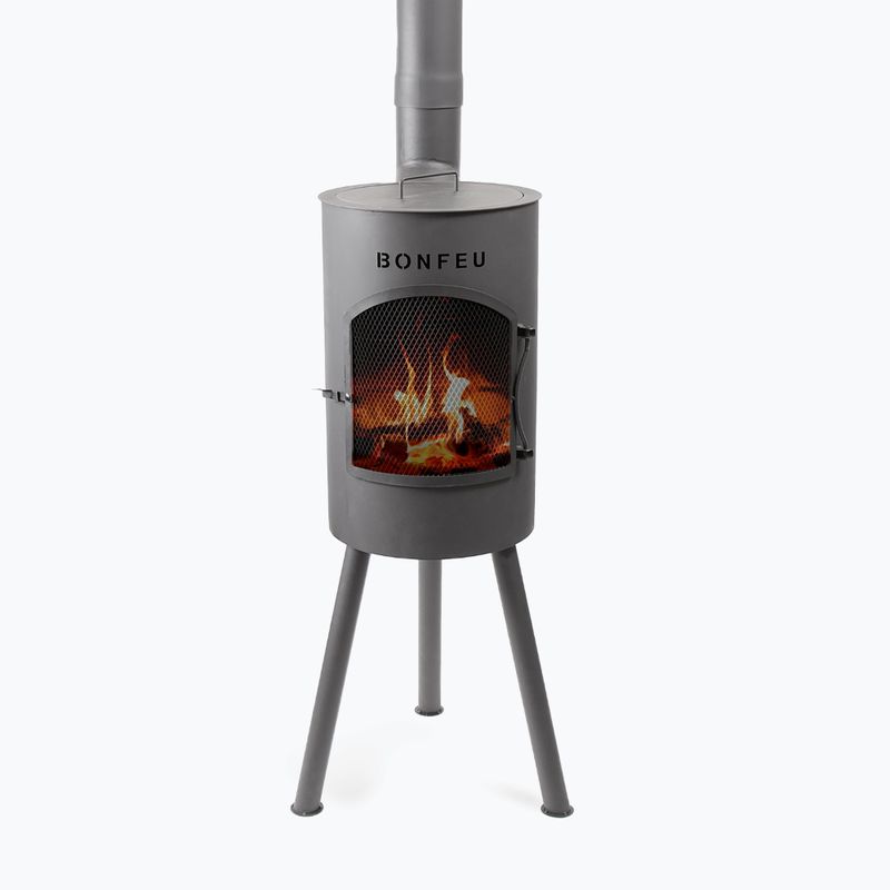Șemineu de grădină BonFeu BonGiano SP black 2