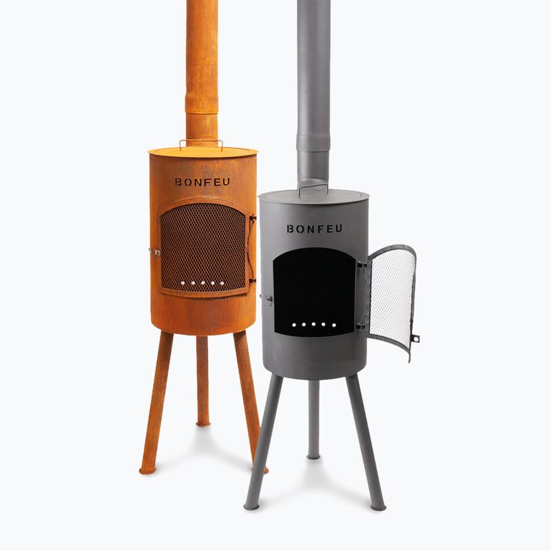 Șemineu de grădină BonFeu BonGiano SP black 4