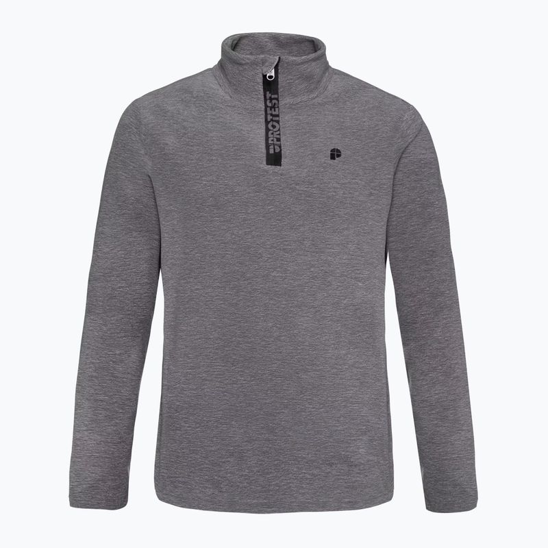 Bluză fleece pentru bărbați Protest Perfectym 1/4 Zip Active dark grey melee 6