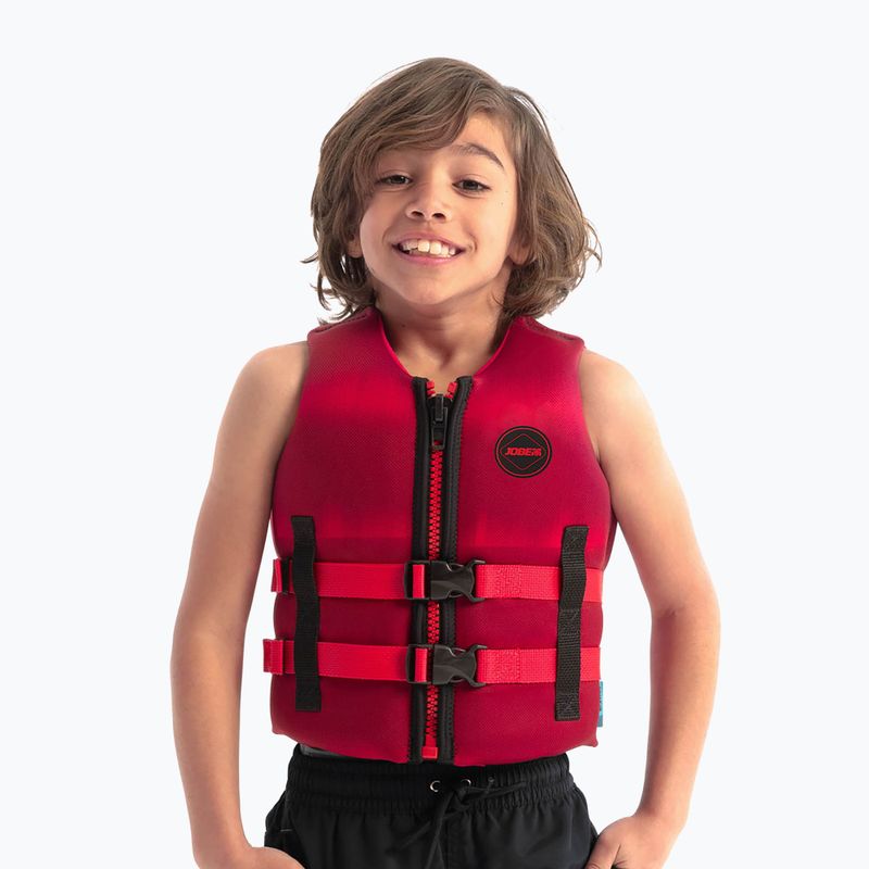 JOBE Vesta de neopren pentru copii din neopren roșu 244921013