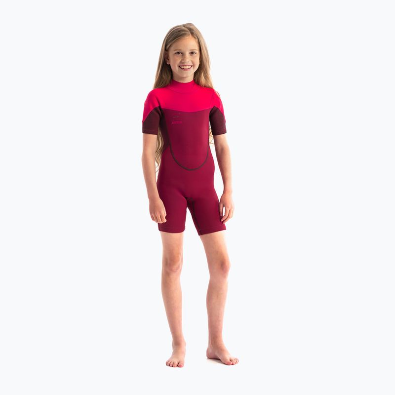 Costum de neopren pentru copii Jobe Boston 2mm roșu 303621007-104 2