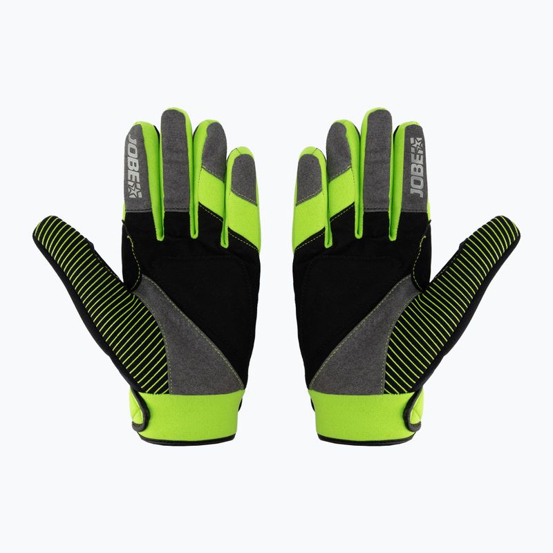 JOBE Suction mănuși de wakeboarding pentru bărbați negru și verde 340021001 2