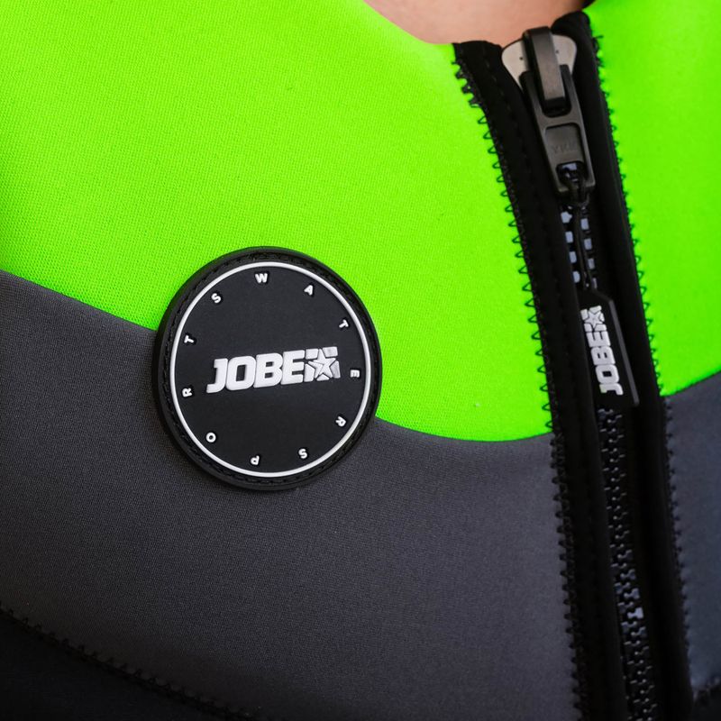 Vesta de asigurare pentru bărbați JOBE Neopren negru și verde 244922004 5