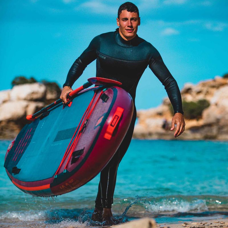 Costum complet pentru bărbați Jobe Yukon Fullsuit Backzip Backzip Foam 4/3mm negru 303522004-2XL 5