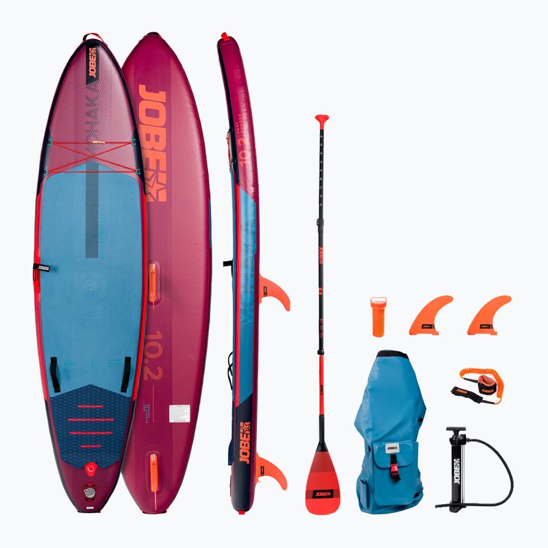 Planșă SUP Jobe Aero 10.2 gonflabile Mohaka SUP Pachet SUP SUP maroon 486422002-PCS.