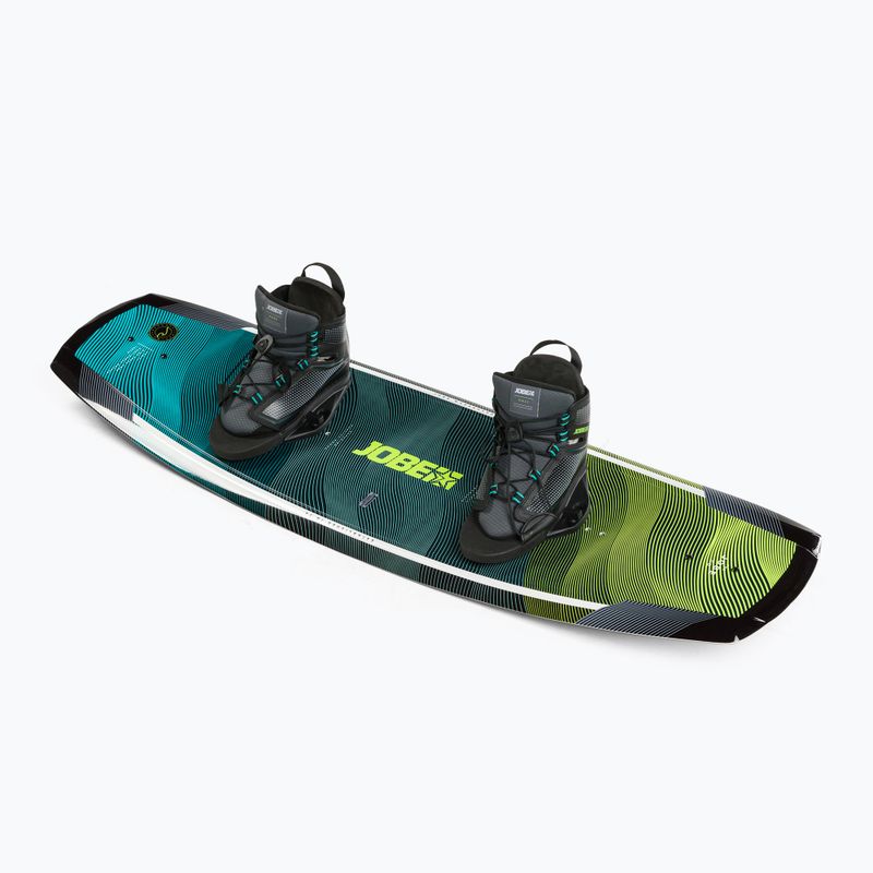 JOBE Wakeboard Vanity Wakeboard 136 și legături Maze Set verde/albastru 278822002